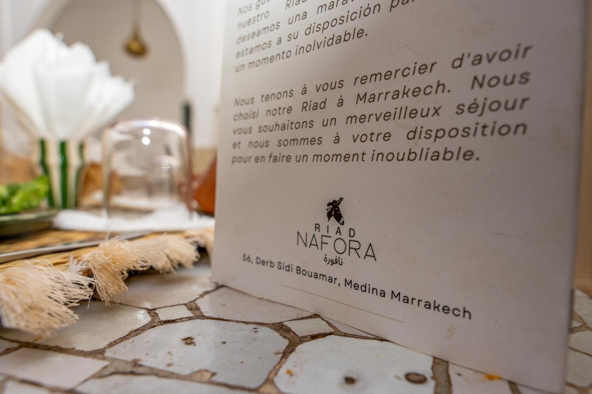 Riad Nafora Marakéš Exteriér fotografie